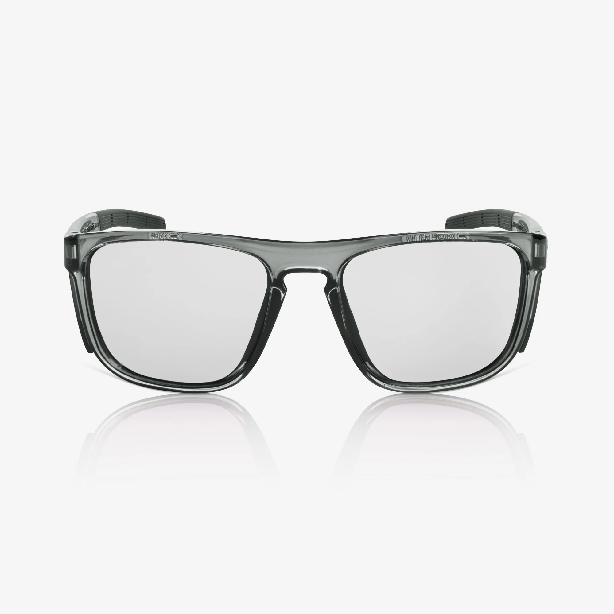 RILEY Navigator X Smoked Frame Safety Glasses with Clear Lens & UV400 Protection - Image 8