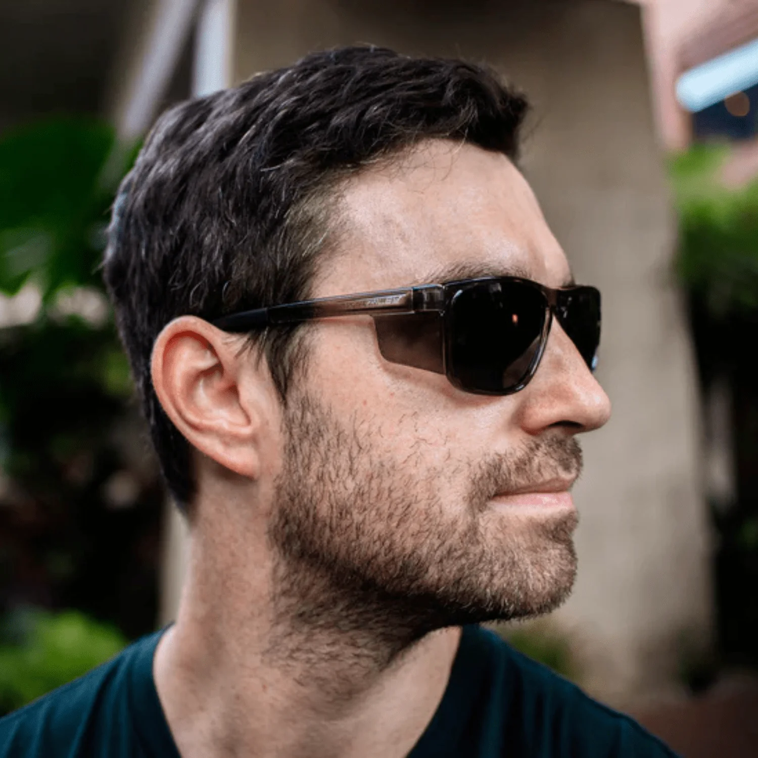RILEY Navigator X Smoked Frame Safety Sunglasses with Grey Lens - Image 3