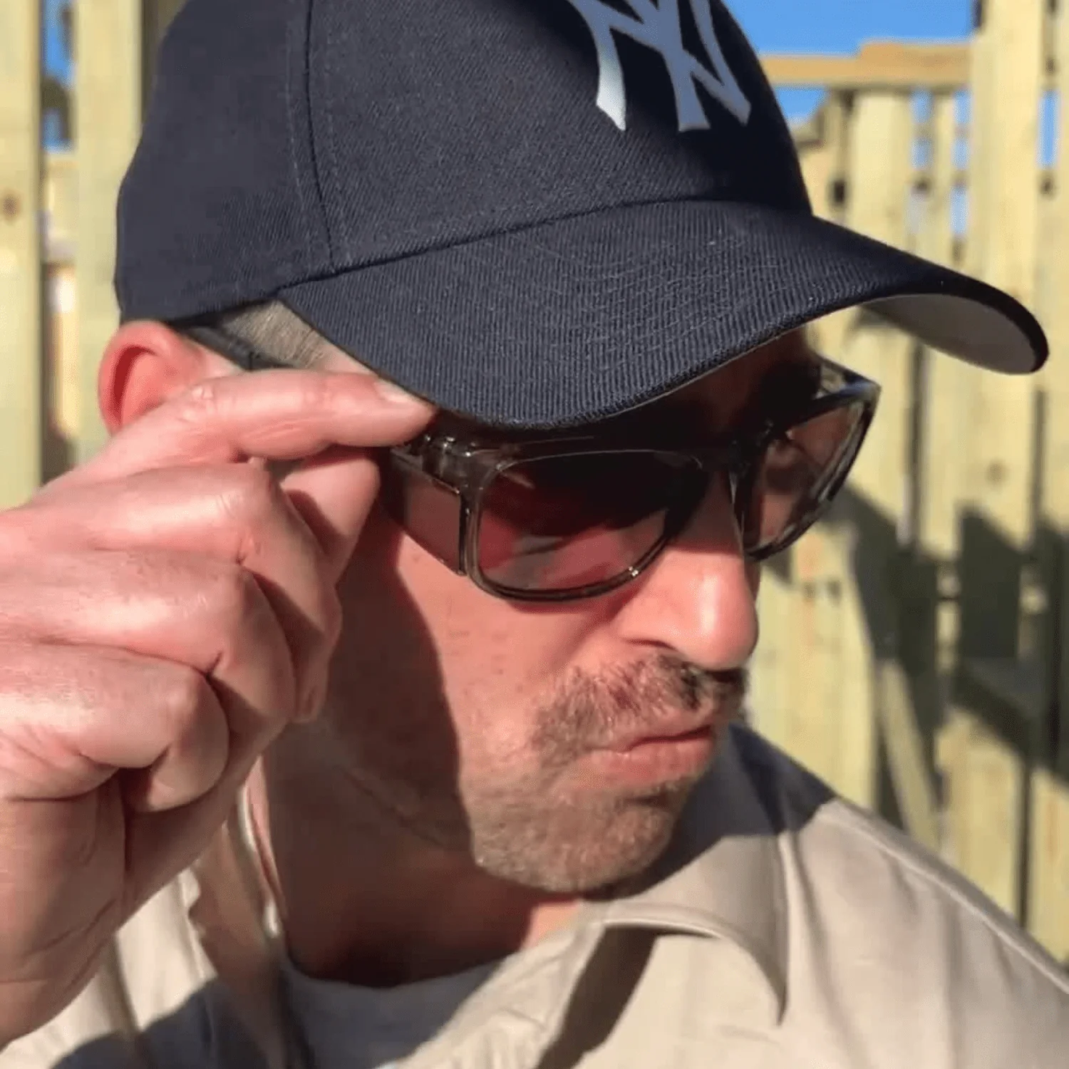 RILEY Navigator X Smoked Frame Safety Sunglasses with HD Lens - Image 8