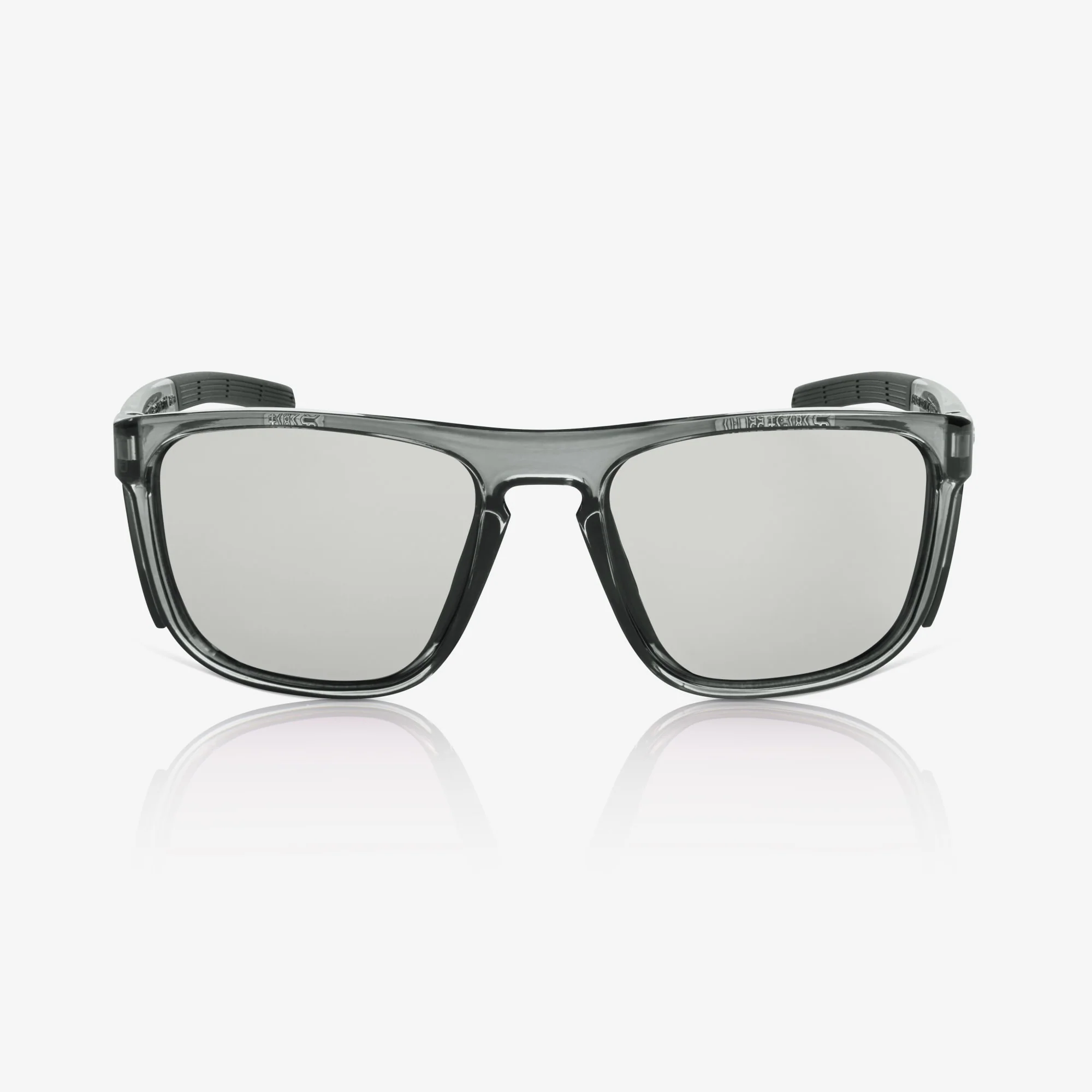 RILEY Navigator X Smoked Frame Safety Sunglasses with Blue Light Blocking LED Lens - Image 3