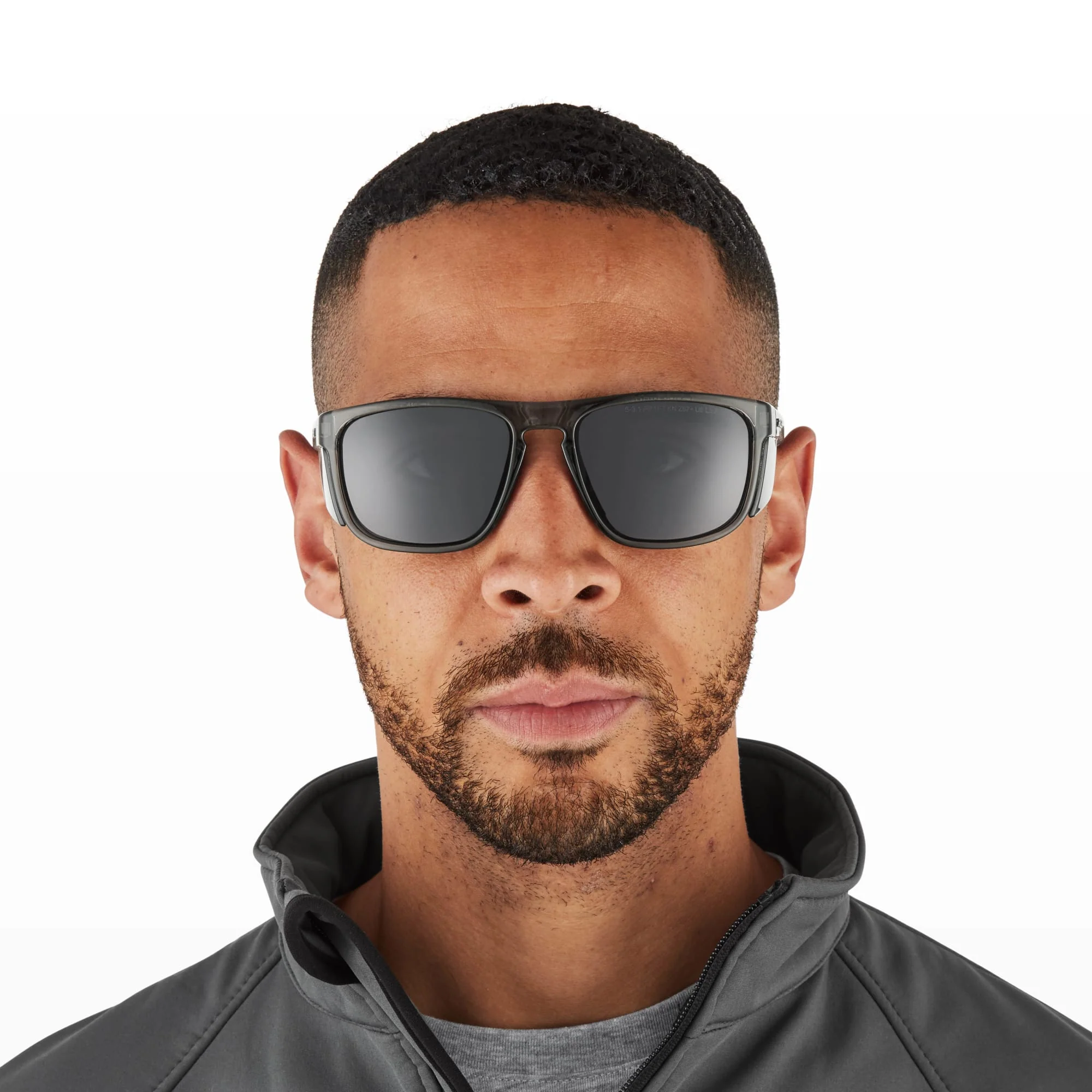 RILEY Navigator X Smoked Frame Safety Sunglasses with Polarised Lens - Image 11