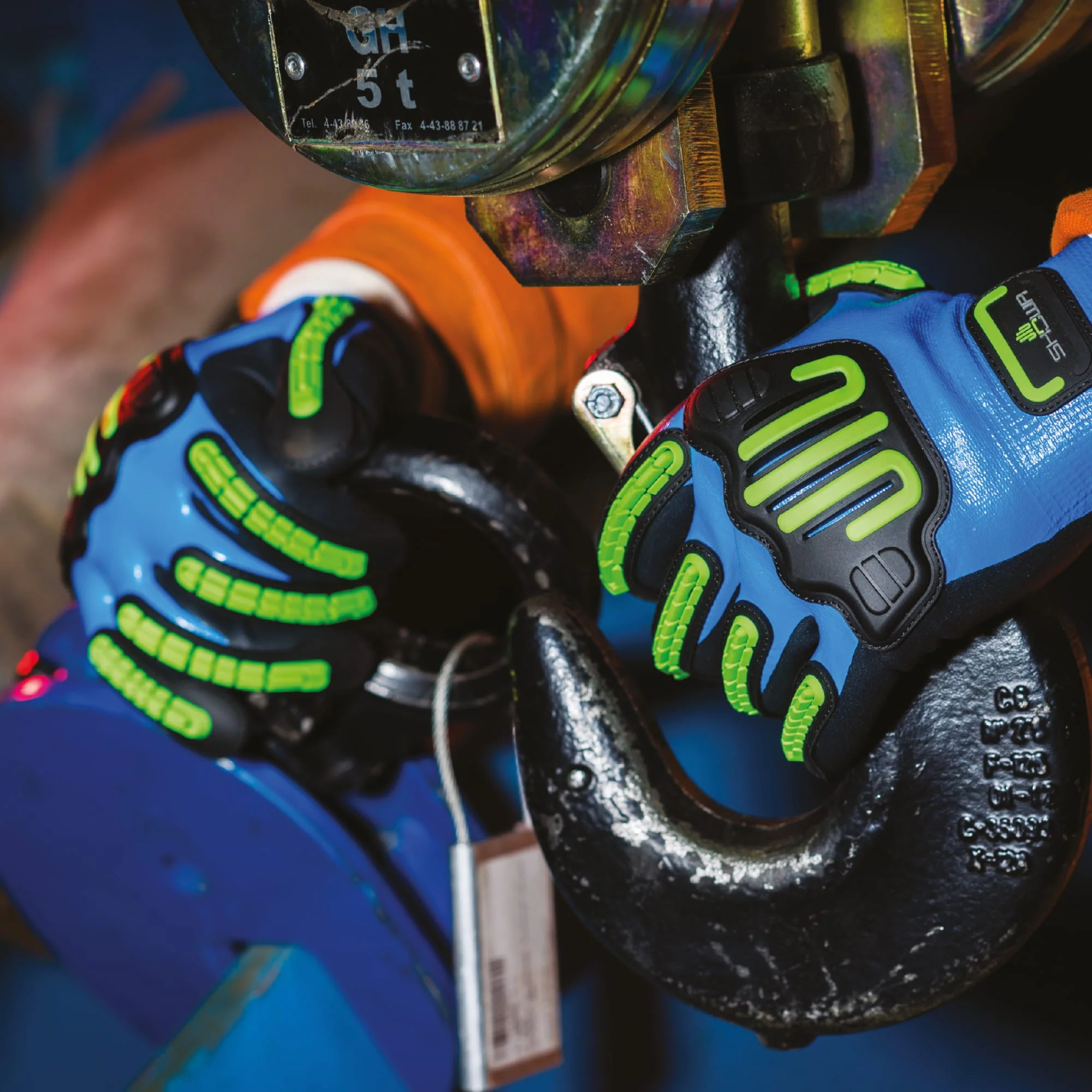 SHOWA 377-IP Impact Protect Oil Resistant Safety Work Gloves - Image 5