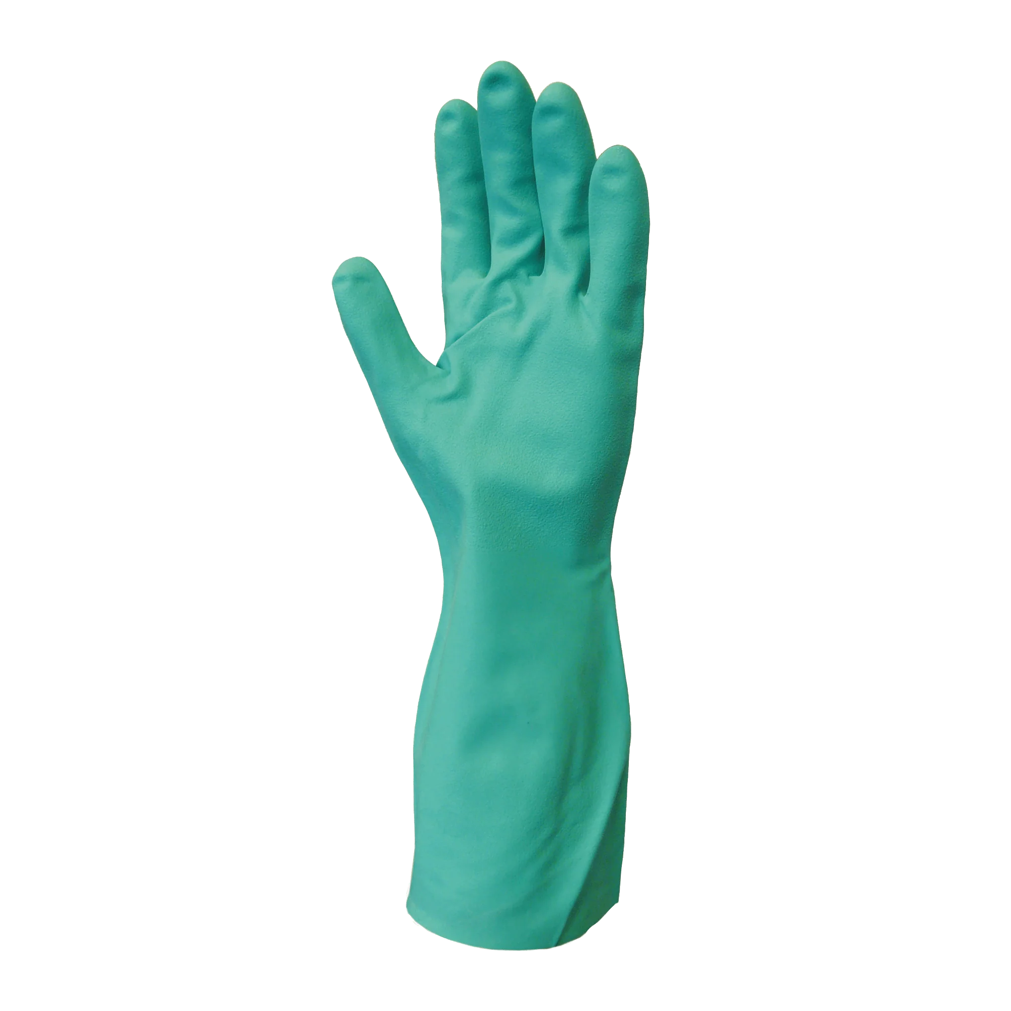 SHOWA 730 Textured Finish Nitrile Chemical Resistant Long Rubber Gauntlet Gloves - Image 6
