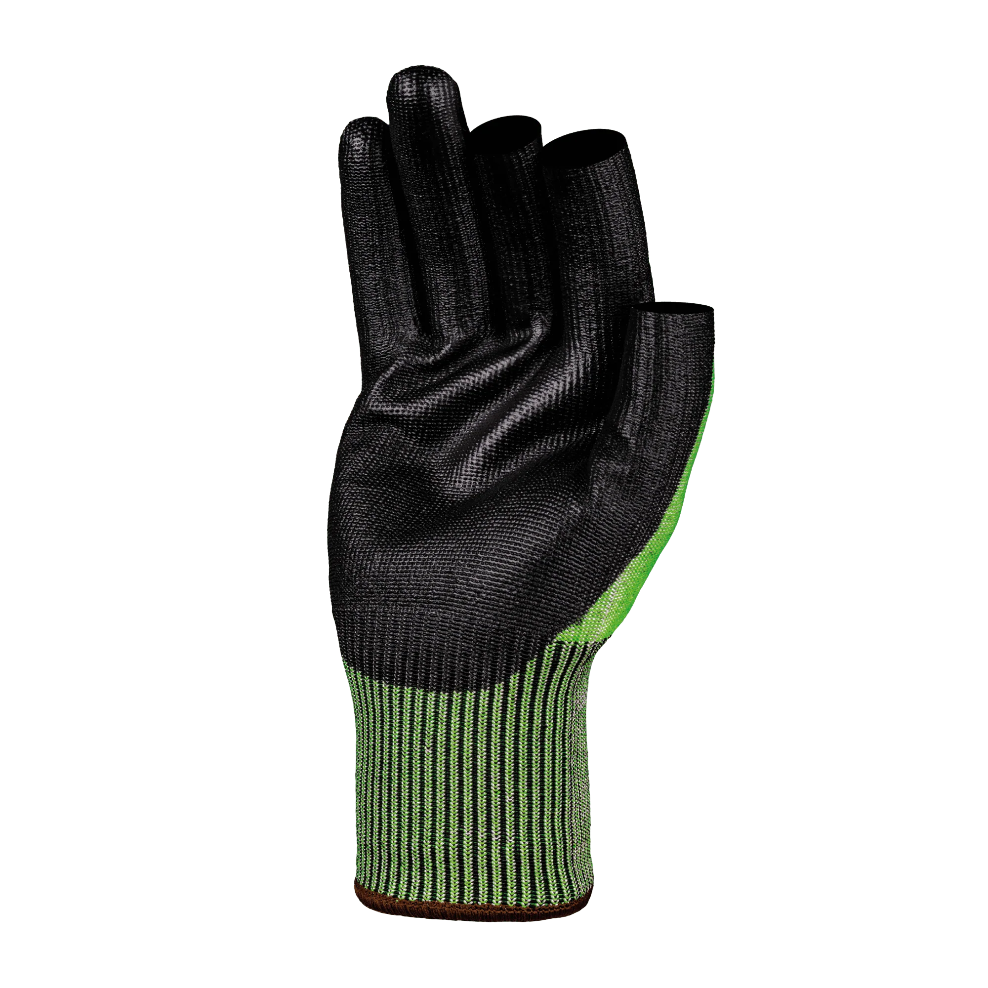 SKYTEC TRC725 Tricolore Open Finger Cut High Cut Protection Precision Mechanics Work Gloves - Image 3