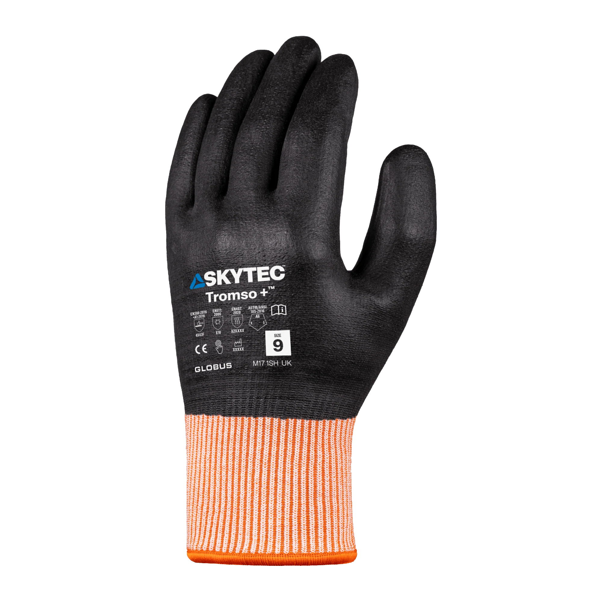 SKYTEC Tromso + Thermal Insulated Touchscreen Work Gloves with Cut Protection - Image 3