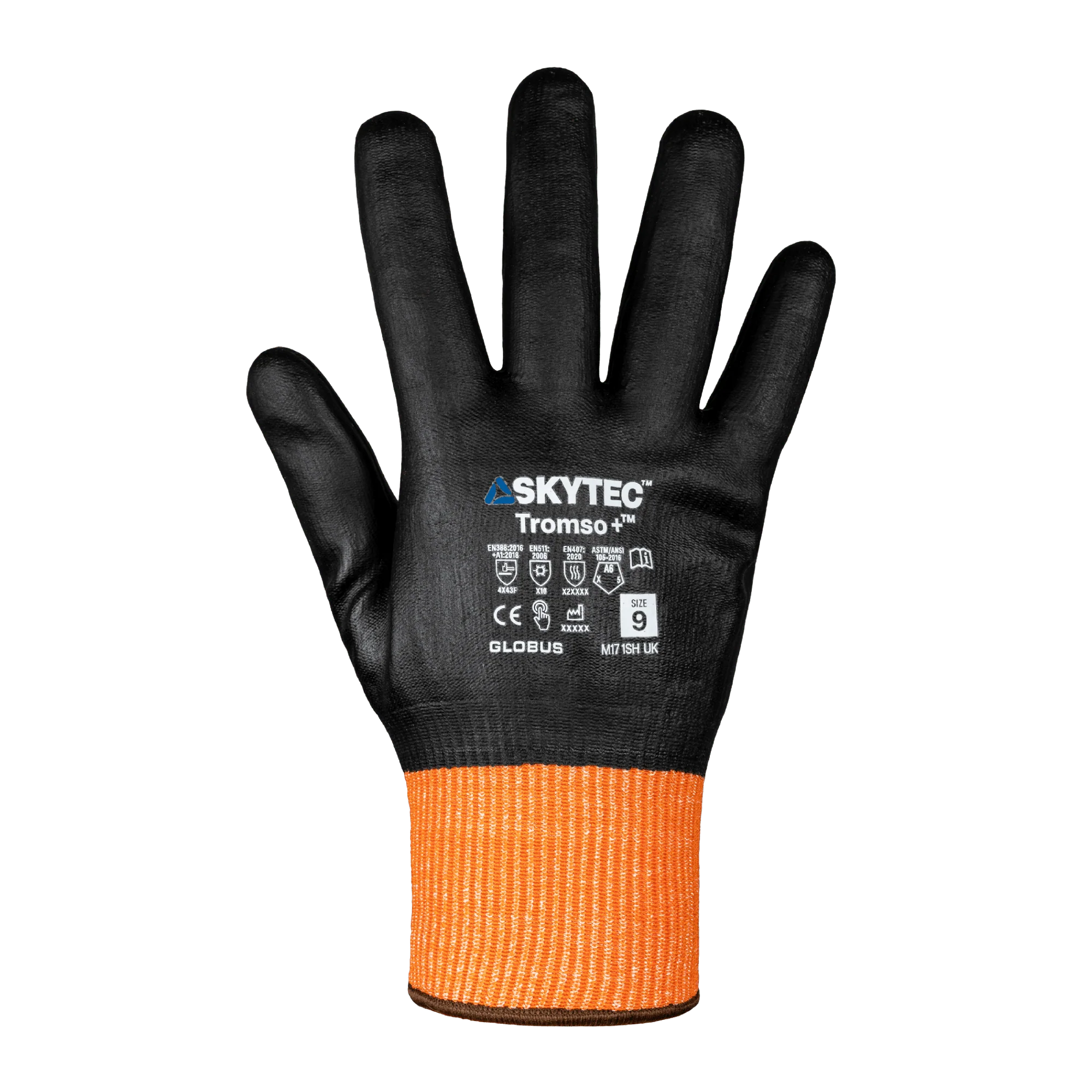 SKYTEC Tromso + Thermal Insulated Touchscreen Work Gloves with Cut Protection - Image 5